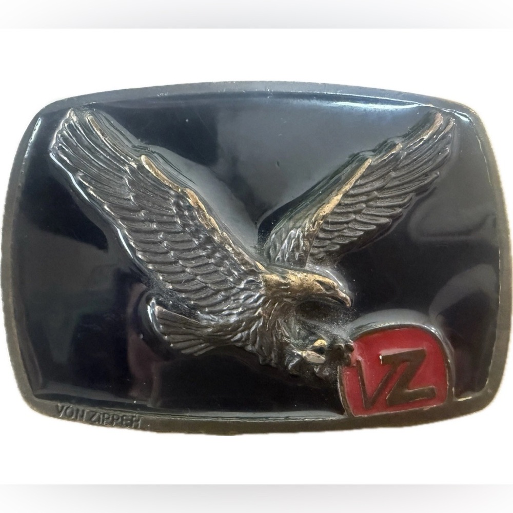 Vintage (Rare) Von Zipper Belt Buckle